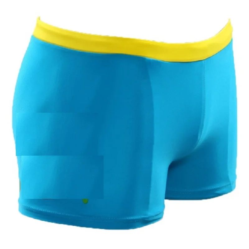 Плавки для мальчика детский купальный костюм Мода новейшая детская одежда для плавания Младенческая Шорты для плавания пляжные шорты 2-12 лет желтый синий