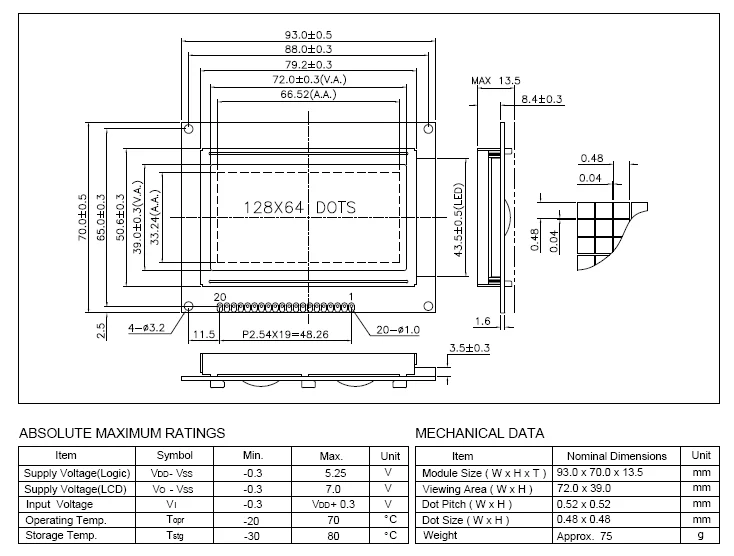 3,3 V 12864 ST7920 ЖК-дисплей Графический модуль lcd панель LG128645SFDWH6V-V33H3 SGS12864 WG12864 LM3033