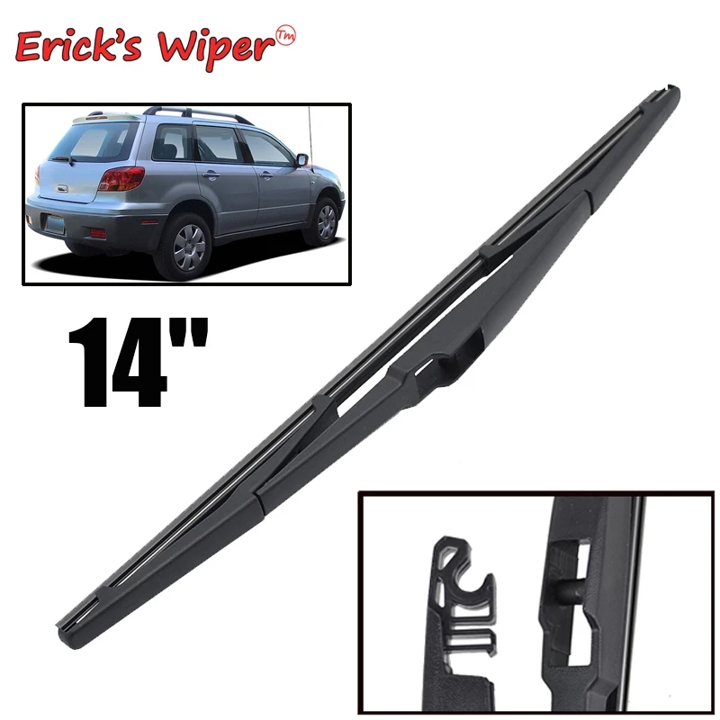 Erick's Wiper 14" Rear Wiper Blade For Mitsubishi Outlander 2003 2006