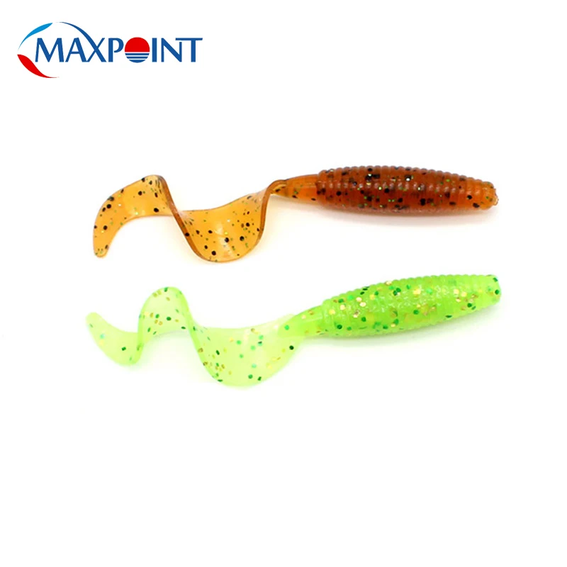 

15 pcs/pk Grub Baits 5cm Soft Lure for Perch Bass Fishing Lures Pesca Soft Baits Floating Realistic Rock Fish Lure Pond Fishing