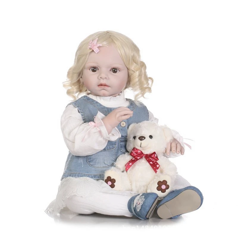 

28" 70CM Silicone Reborn Dolls Babies for Big Sale Reallistic Girl Baby Alive Reborn Toddler Bonecas Kids Toys Hot Sale Juguetes