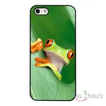 Forest Frog Nature protective back skins mobile cellphone cases cover for iphone 4 4s 5 5s