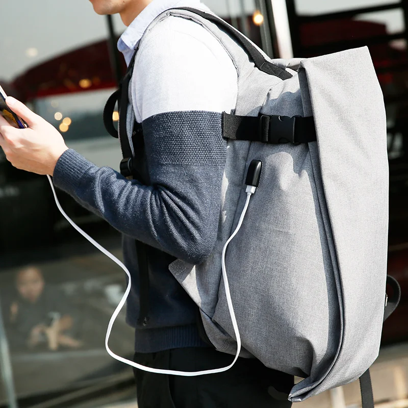 2019 Mark Ryden nueva llegada de los hombres de 16 pulgadas ordenador portátil mochilas para Adolescente de moda Mochila viajes de ocio Mochila escolar