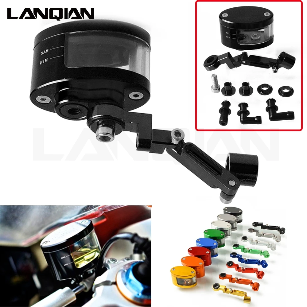 

Motorcycle Front Brake Fluid Reservoir Clutch Tank Oil Fluid Cup For KAWASAKI EN6R NINJA250/300R Z250/Z300/VERSYS 300X 250R 300
