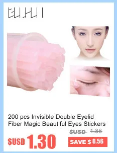 200 шт. невидимые двойные волокна для век, волшебные красивые наклейки для глаз, красивые косметические инструменты для макияжа