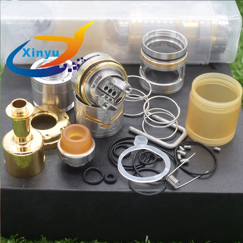 Мод YFTK Style stratum zero с Vapor Giant v6S 23 мм RTA 316 нержавеющая сталь один мод 18650 21700 моды для