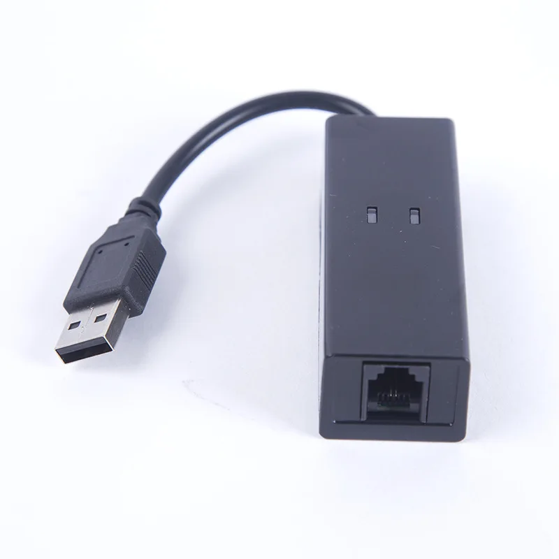"E ZHOU" EZAC003 USB fax cat, USB MODEM FAX modem external, 56K support WIN7