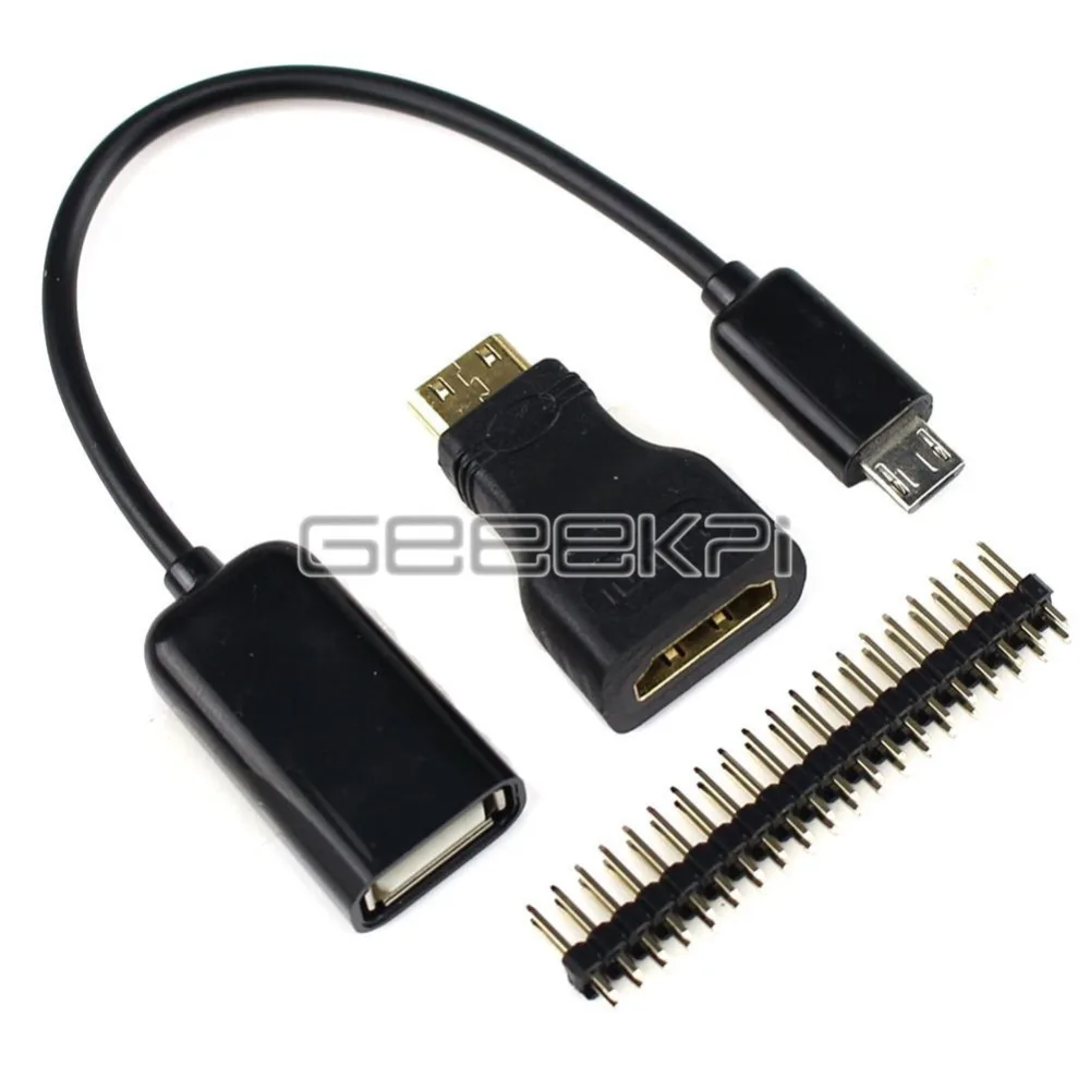 Черный чехол из АБС пластика корпус корпуса с радиатором usb кабель адаптер HDMI