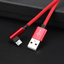 100 шт. 1 м 2.0A 90 градусов L изгиб локоть кабель для передачи данных Micro Тип usb C кабель iPh зарядки кабель мобильного телефона зарядное устройство кабель