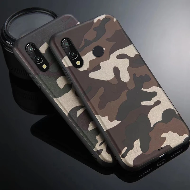 

Army Camouflage Case For huawei P Smart Y7 Prime 2019 For Huawei P30 P10 P20 Pro Nova 4 Honor 8X Max 7A 7C Mate 20 10 Lite Cover