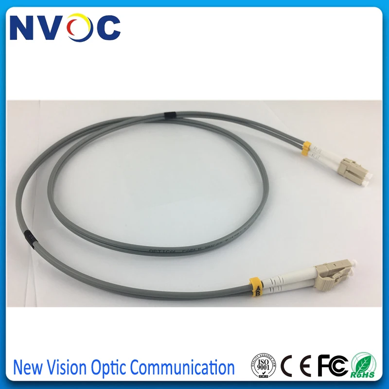 5 шт./лот LC/UPC мм DX (0 6 плотное буферное волокно) 1 м 3 0 ПВХ оболочка LC UPC дуплексный