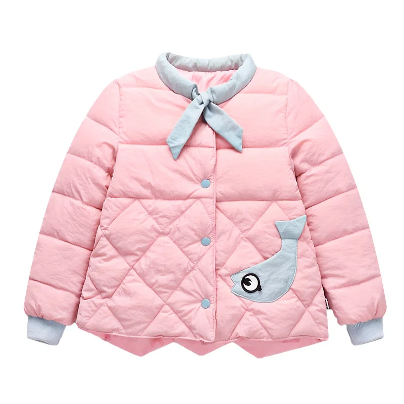 

Baby Girls Jacket 2018 Autumn Winter Jacket For Girls Coat Kids Warm Hooded Outerwear Coat For Girls Clothes Children Jacket