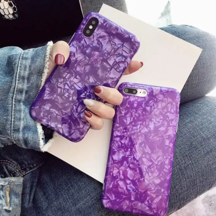 Ракушка Телефон чехол для iPhone 6 6 S 7 8 Plus X задняя крышка милые Чехлы забавная оболочка HSJ-19