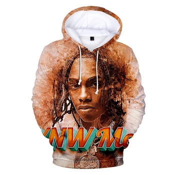 

New Hot Sale YNW Melly 3D Hoodies Men Women sweatshirts 3D Spring/Autumn Boys/girls Hoodies casual Fashion YNW Melly hooded