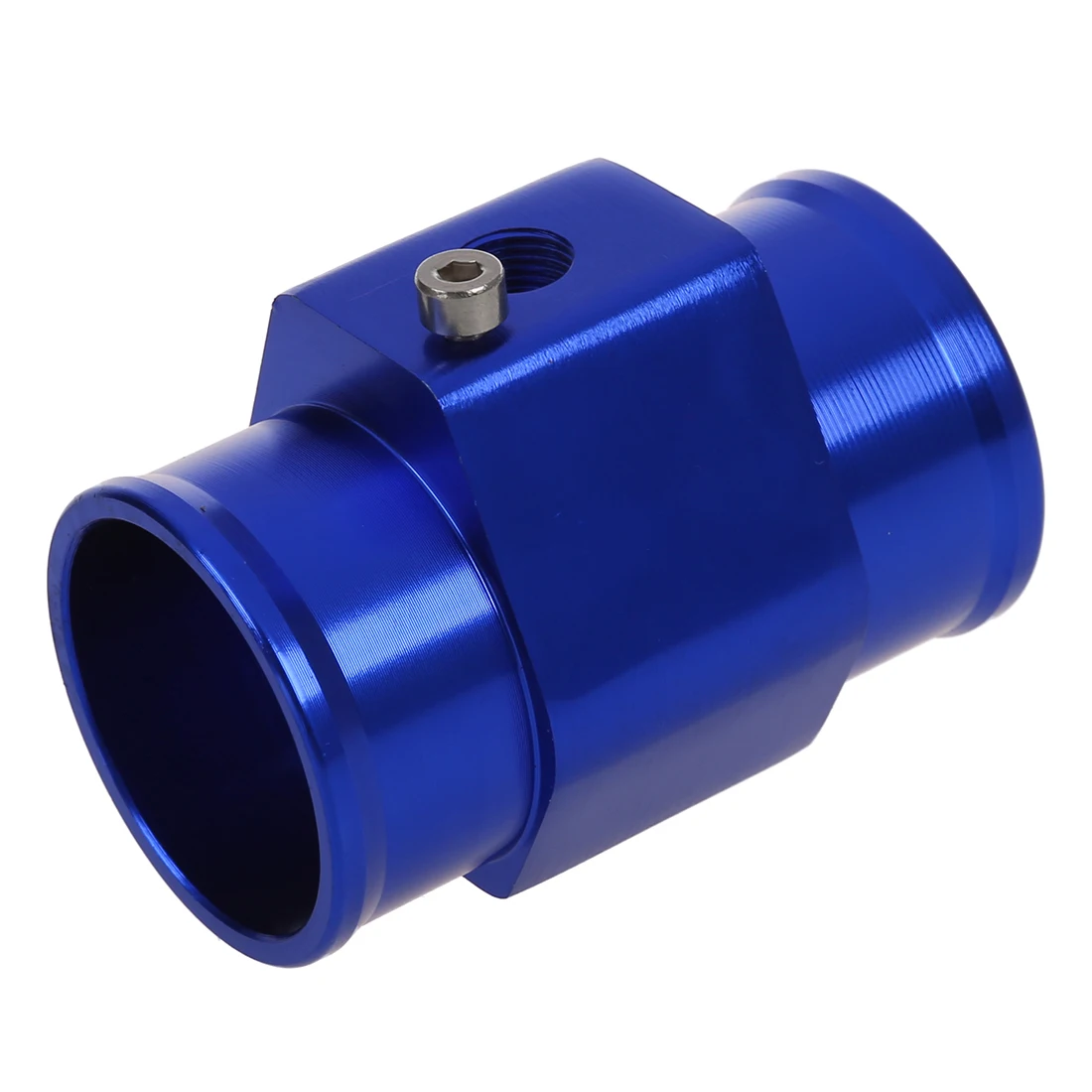 38mm//1.5/'/' Water Temperature Joint Pipe Sensor Gauge Radiator Hose Adapter Blue