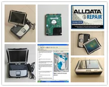 auto diagnostic software alldata 10.53 mitchell on demand installed in laptop cf19 cf 19 toughbook hard disk 1tb windows7