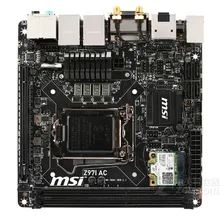 Настольная Материнская плата MSI Z97I AC Original Z97 LGA 1150 DDR3 SATA3 USB3.0 16G Mini-ITX материнская плата