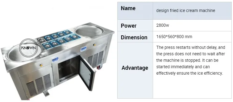 Дизайн 2 круглая сковорода жареное мороженое машина 10 мини ролл машина для жареного мороженого на продажу