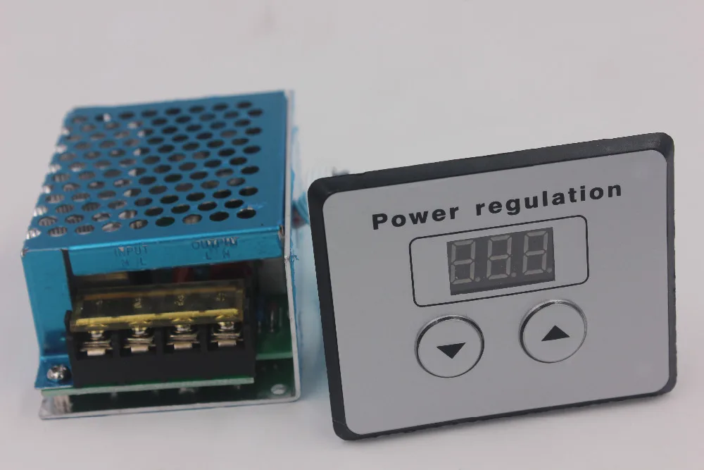 220V 4000W регулятор напряжения SCR светильник управления Затемнением Диммеры