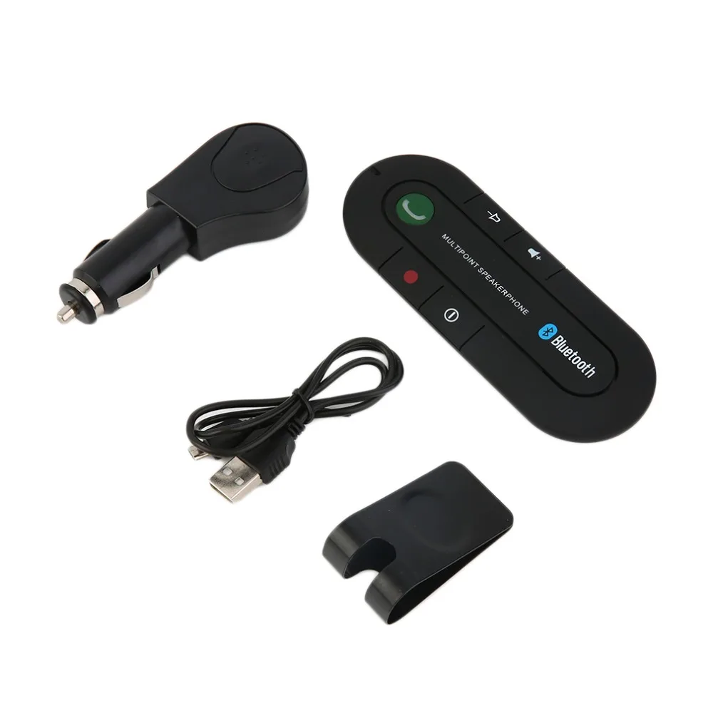 Universal EDR Auto Car Bluetooth 3.0 Handsfree Speakerphone Connected 2