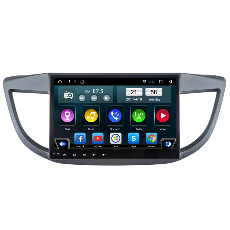 10,1 ''HD 1024*600 android 7,1 dvd-плеер для Honda CR-V 2012- с радио DAB+ BTcan Автобус 3 г/4G/Wi-Fi gps Зеркало Ссылка SWC
