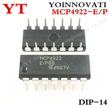 buy best dacs and get free shipping on aliexpress comfree shipping 5pcs mcp4922 e p mcp4922 4922 e p dac 12bit dual w spi 14dip best quality