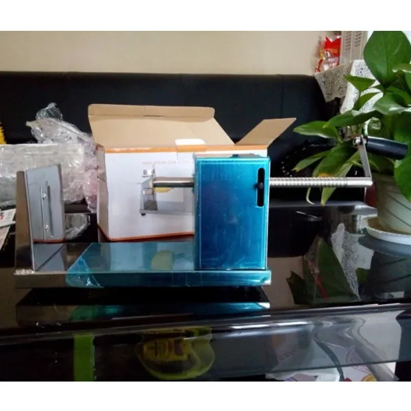 Manual de Aço Cortador de Batata Doméstico Inoxidável Espiral Tornado Batata Torre Cozinha Fruta Vegetal Ferramenta zf Uso 3 Cheap Processadores de alimentos