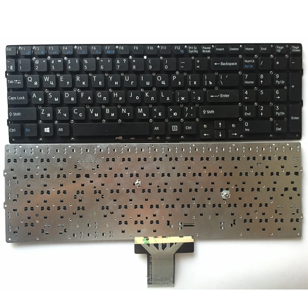 RU черная Новая русская клавиатура для ноутбука SONY PCG 61212T 71212T 61211 71311T EB18 EB27 VPC EB100C