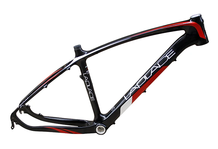 Free shipping LAPLACE mountain bike full carbon frame of design bicycle parts bicycle accessories MTB frame 26x16/17