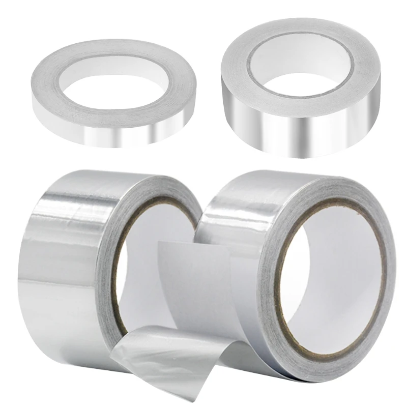 Aluminium Foil Adhesive Tape Sealing Duct Tape Heat Resist High