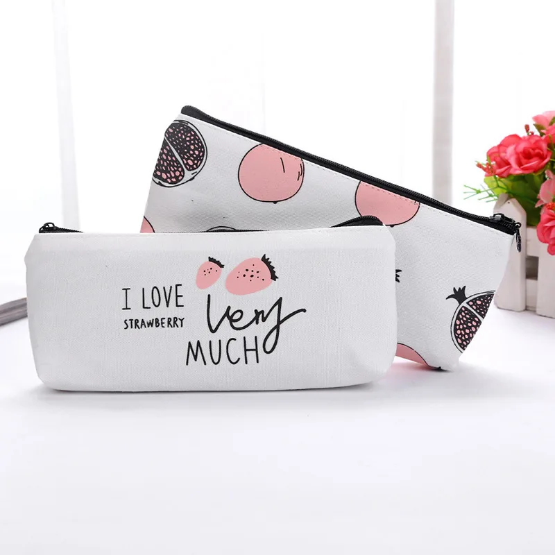 Creative Learning Stationery Secret Language Fruit Pencil Bag Simple Box Male and Female Student Case | Канцтовары для офиса и