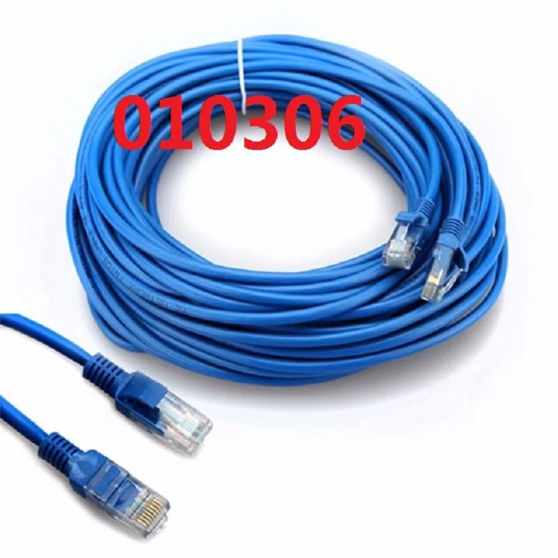 

010306 Ethernet Internet Network Cable Cord Wire Line Blue Rj 45 Lan CAT6