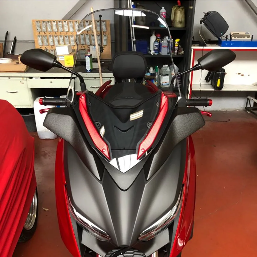 

Modified Windshield Deflectors windscreens Protectors Adjustable Lockable CNC bracket set For Yamaha XMAX X-MAX 125 250 300 400