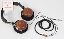 40MM Solid wood fever headset