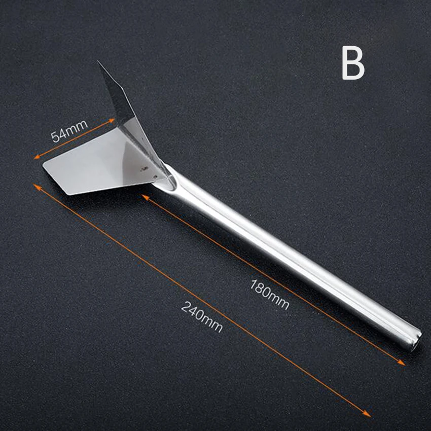 Hot selling stainless steel putty knife Drywall Scrapers for Home Construction Tools Yin Yang Puller Hand Tool