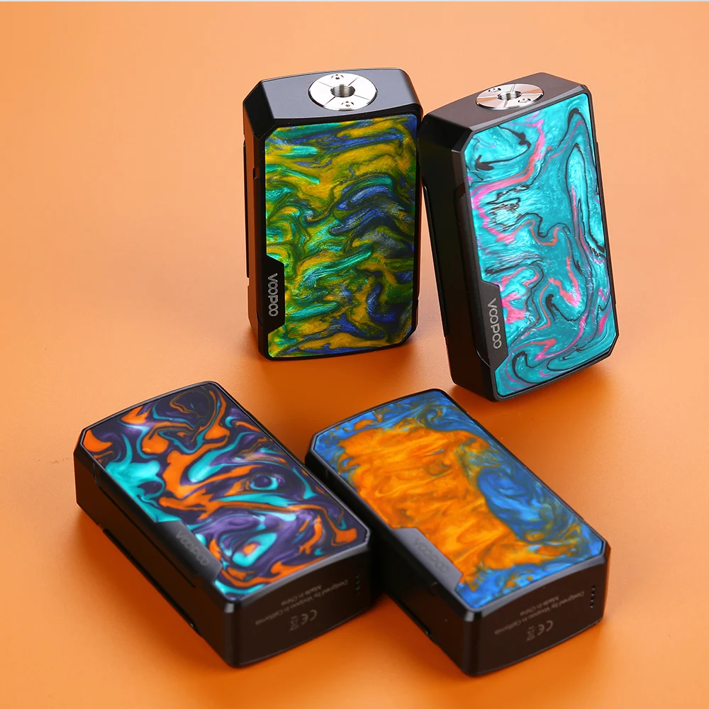 VOOPOO DRAG 2 177 Вт TC коробка мод электронная сигарета и Drag 157 Вт коробка мод Vape с US GENE chip TC смола коробка мод