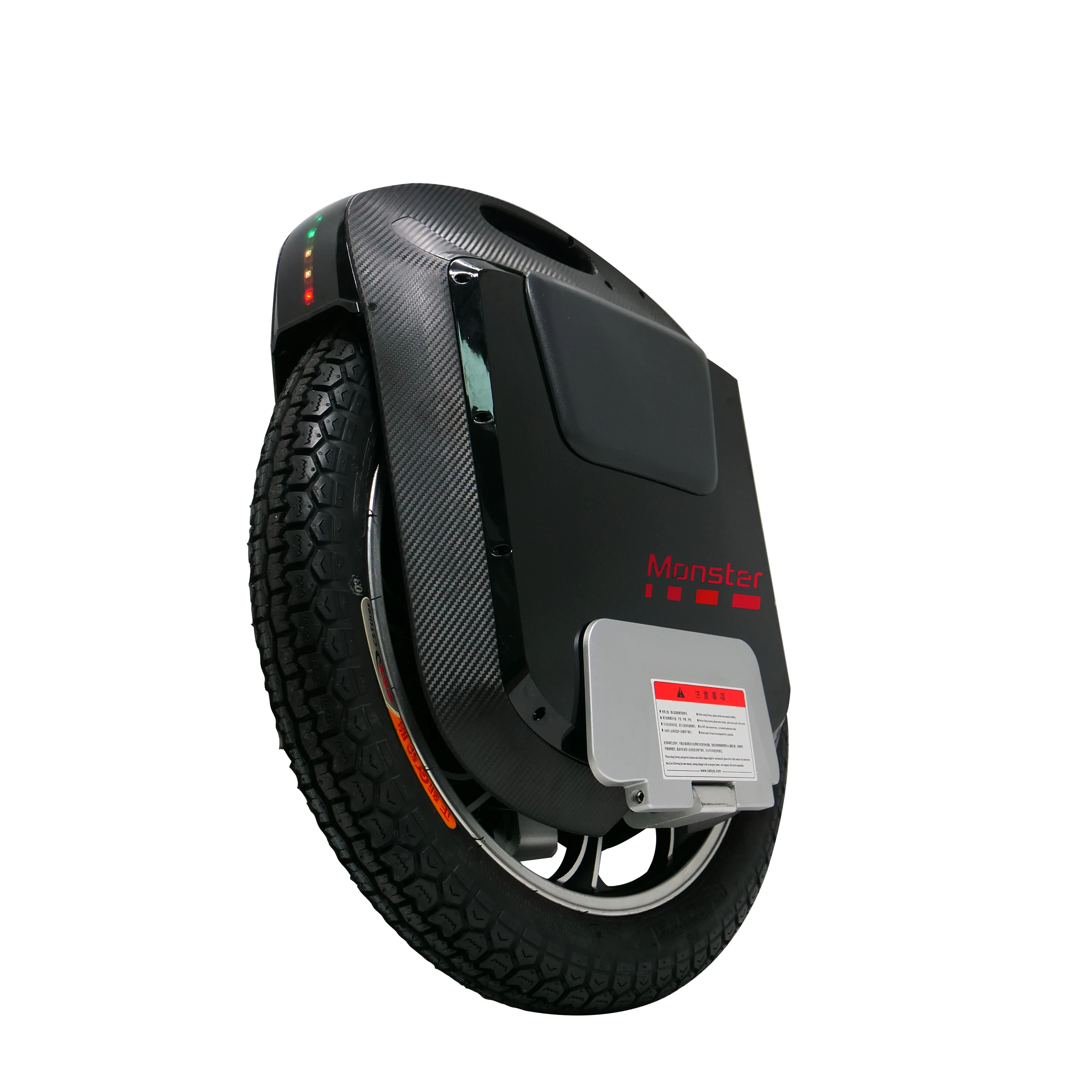 Gotway Monster V3 Electric Unicycle Monowheel 2500W Carbon Black 84V 2400WH image 5