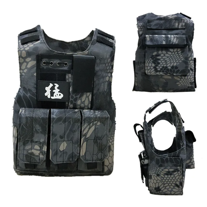 

Children Kids Breathable Camouflage Hunting Vest Military Tactic Vest Waistcoat Protector Hunting Vest for Camping Hiking