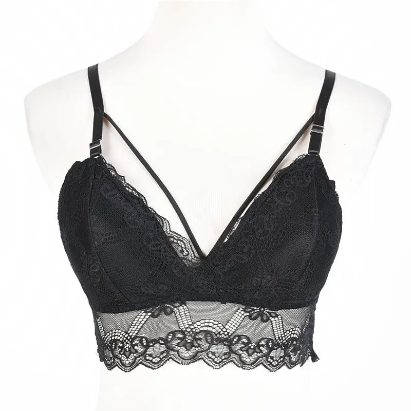 Sexy Ladies Harness Pajamas Bra Brooch Fashion Adjusted Straps Top Tank
