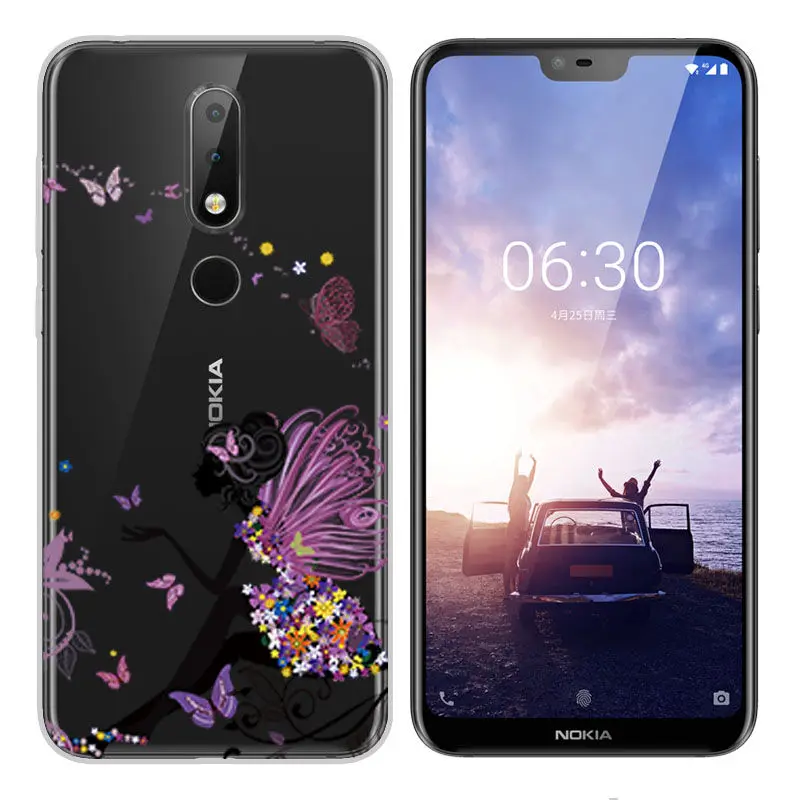 Arvin Soft TPU Case for Nokia 2 3 5 6 7 2017 Painted Cover for Nokia X6 2018 Nokia 6 2018 7 8 3.1 6.1 Protective Silicone Case  (12)