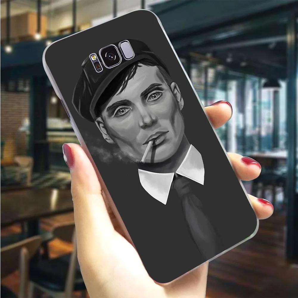 K0573811 Пластик чехол для телефона для Galaxy A50 Томми Шелби Чехлы для телефона с принтами "острые козырьки: Томми Шелби" Крышка для samsung A9 Чехлы A10 A3 A6 плюс A5 A7 A8 A20 A30 A40 - Цвет: K0573811