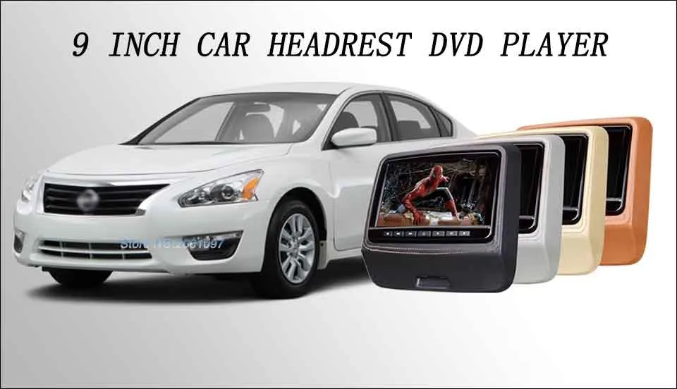 BigBigRoad Автомобильный подголовник монитор цифровой ЖК-экран 2*" dvd-плеер с USB/SD/IR/FM динамик игра HDMI для Nissan Altima