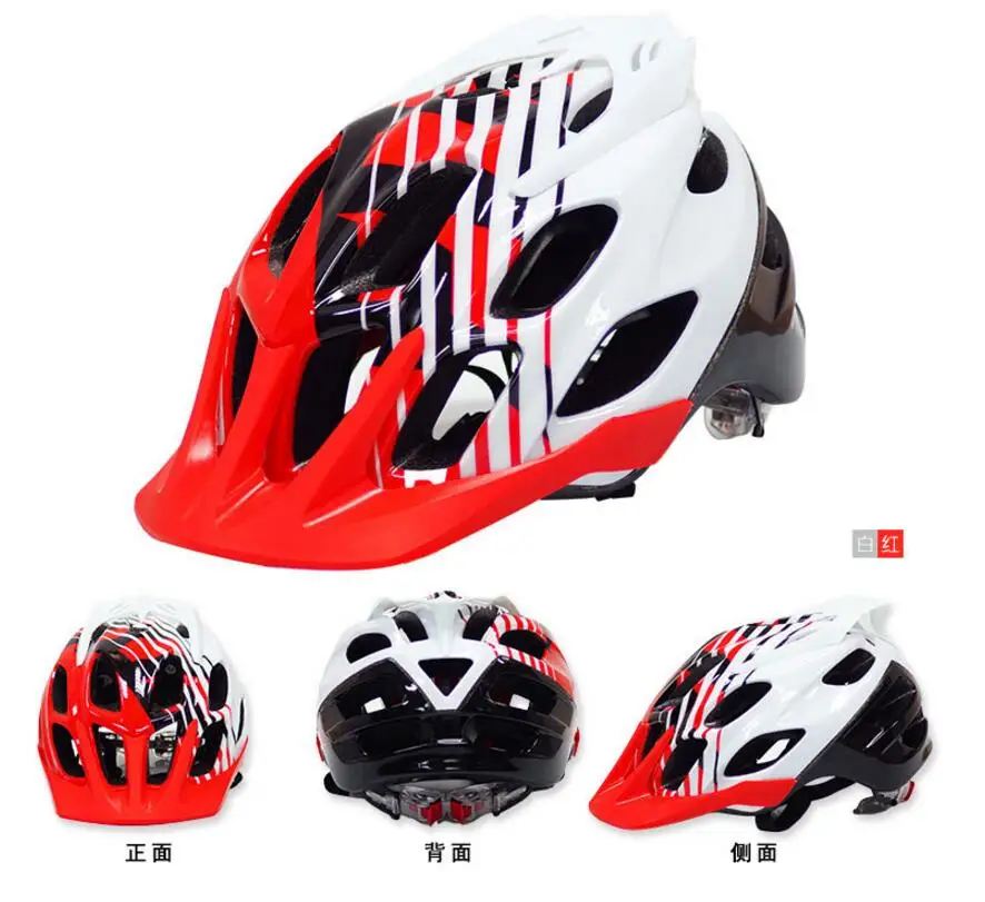 M 54-58 cm Сверхлегкий велосипедные шлемы Размеры M/L casco велосипедный шлем MTB отлиты 6 цветов Горная дорога велосипед шлемы для мужчин и женщин - Цвет: M 54-58 cm