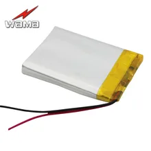 30 шт./лот WAMA 553040 3,7 V 600 mAh литий-полимерная аккумуляторная батарея Защищенный выключатель питания для bluetooth-динамиков медицинские устройства MP4