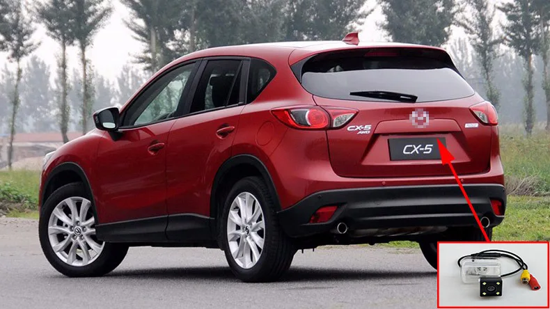Автомобильная беспроводная камера заднего вида для Mazda CX-5 CX 5 CX5 2012~ /HD широкоугольная парковочная камера заднего вида
