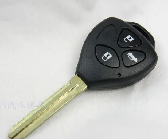 3 кнопки для ключа ФОБ пульт автомобильной сигнализации для Toyota Camry Remote корпус дистанционного ключа
