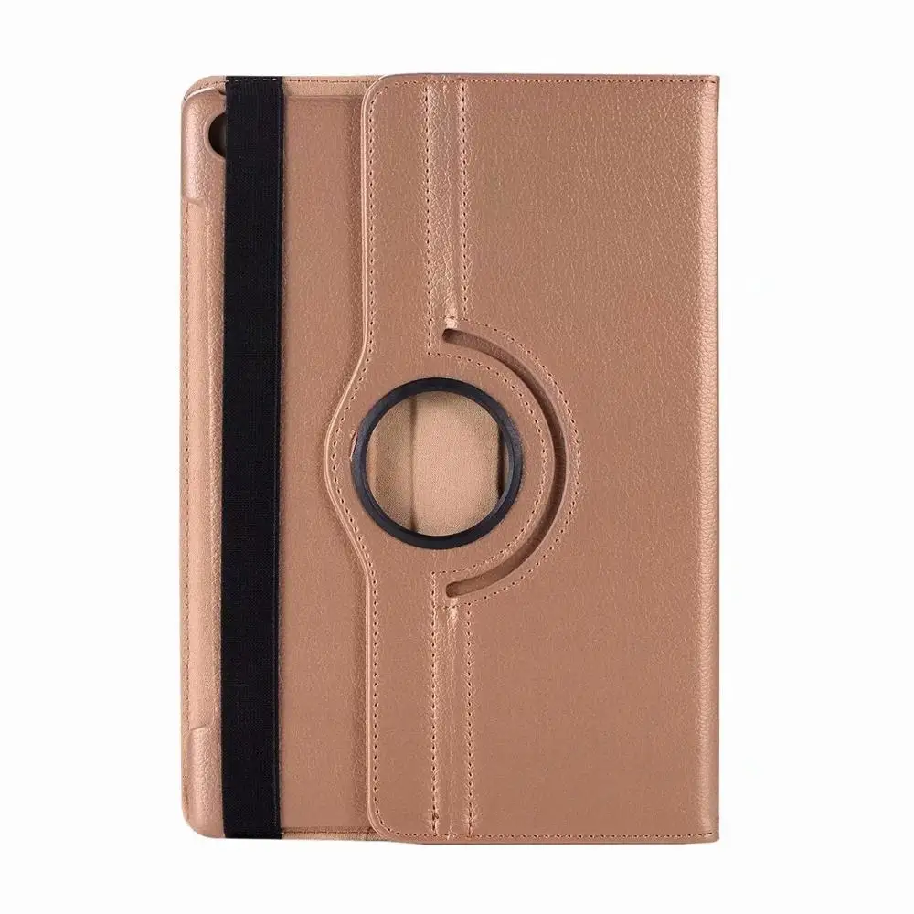 360 Rotating Case for Samsung Galaxy Tab A 10.1 SM-T510 SM-T515 T510 T515 Stand Cover PU Leather Case - Цвет: Слоновая кость