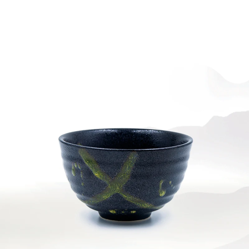 300 мл японская грубая керамика чаша для маття зеленый чай чайник чашка глазурь чайный набор кунг-фу Мастер чашка креативный винтажный домашний декор