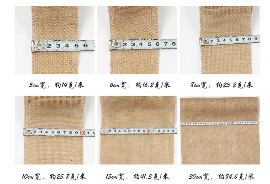 2 метра натуральная твердая конопляная Джутовая Ткань для рождественской свадебной вечеринки украшения Модные Ленточные пеньки для ручной работы