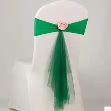 5 шт./лот свадебное оформление в стиле tiffany blue украшения стул атласные ленты мягкие стулья, с поясом, с бантом, с галстуком-бабочкой для гостиницы брака на стулья высокого качества, с бантом